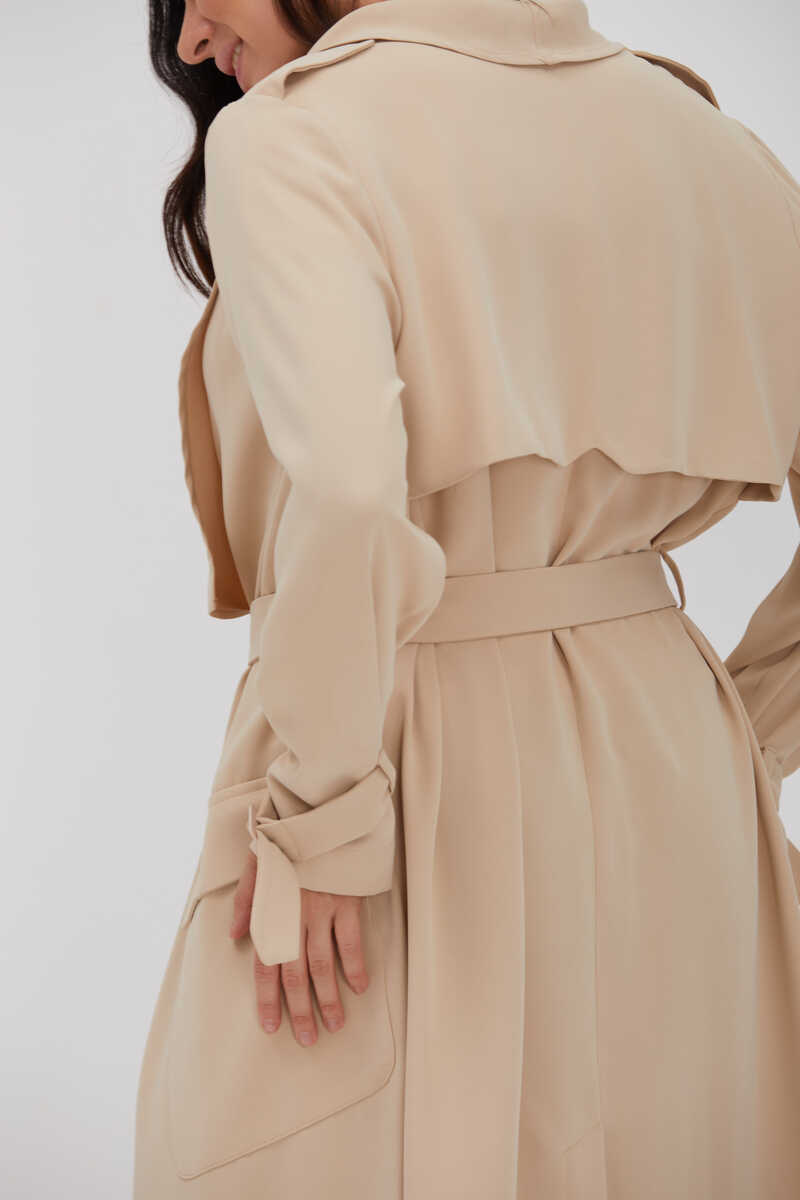 ADRİAN TRENCH BEJ - 7