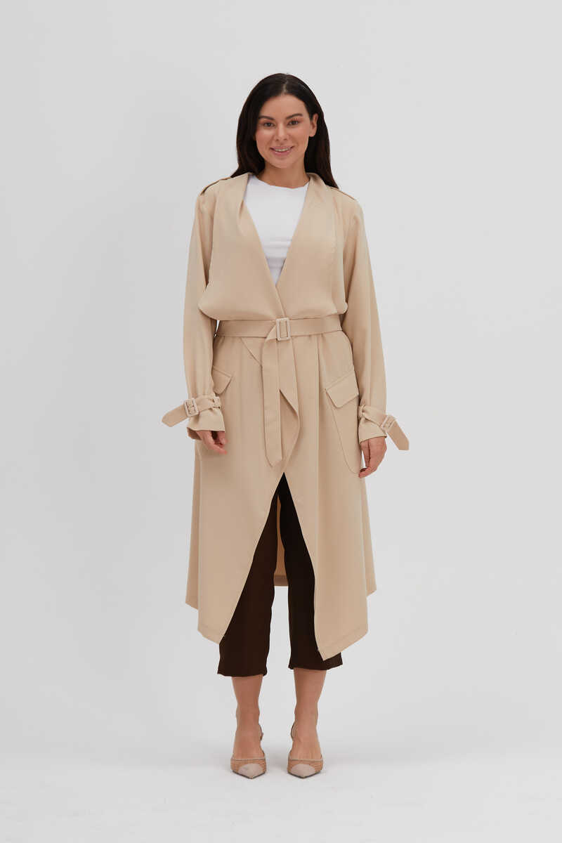 ADRİAN TRENCH BEJ - MMB