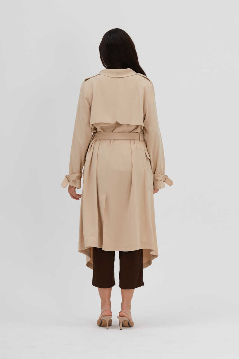 ADRİAN TRENCH BEJ - 8