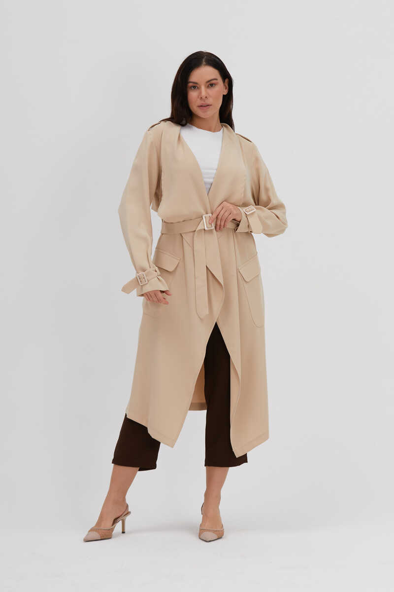 ADRİAN TRENCH BEJ - 3