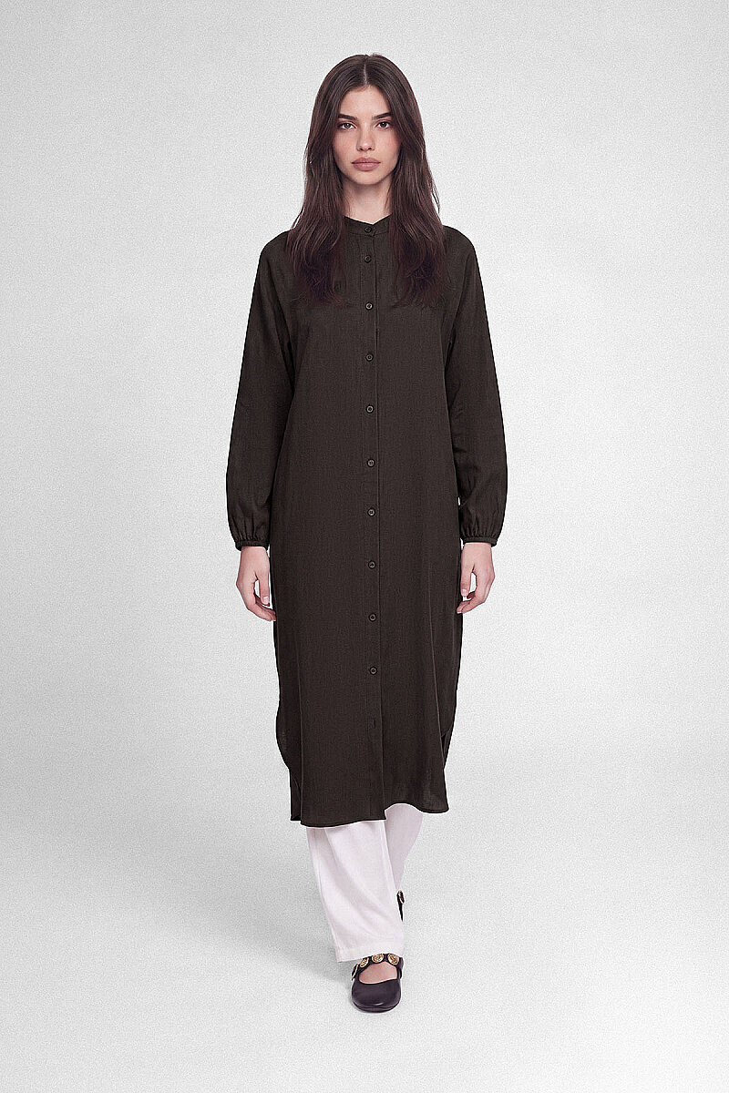 SAHRA TUNİK KAHVERENGİ - 2