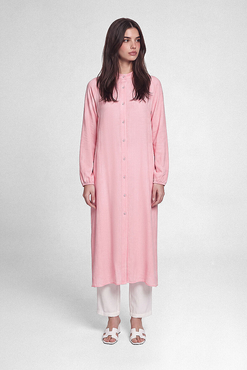 SAHRA TUNİK PEMBE - 1
